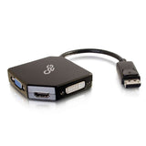 C2G DisplayPort to HDMI, VGA, or DVI Adapter Converter