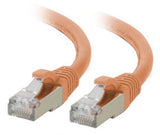 C2G 6ft Cat6a networking cable Orange 1.8 m S/FTP (S-STP)