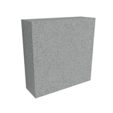 Middle Atlantic 4 Depth 2 x2 Wall Tile, Silver Gray