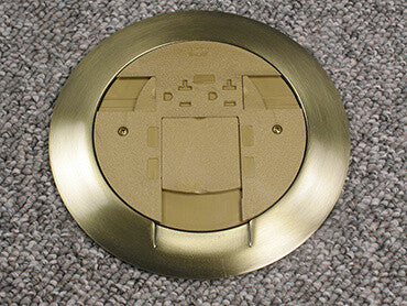 WIREMOLD AV3ATCAB outlet box accessory Brass 1 pc(s)