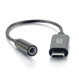 C2G USB-C® to AUX (3.5mm) Adapter Converter