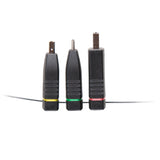 C2G Retractable Universal Mount 4K HDMI® Adapter Ring with Color Coded Mini DisplayPort™, DisplayPort, and USB-C®