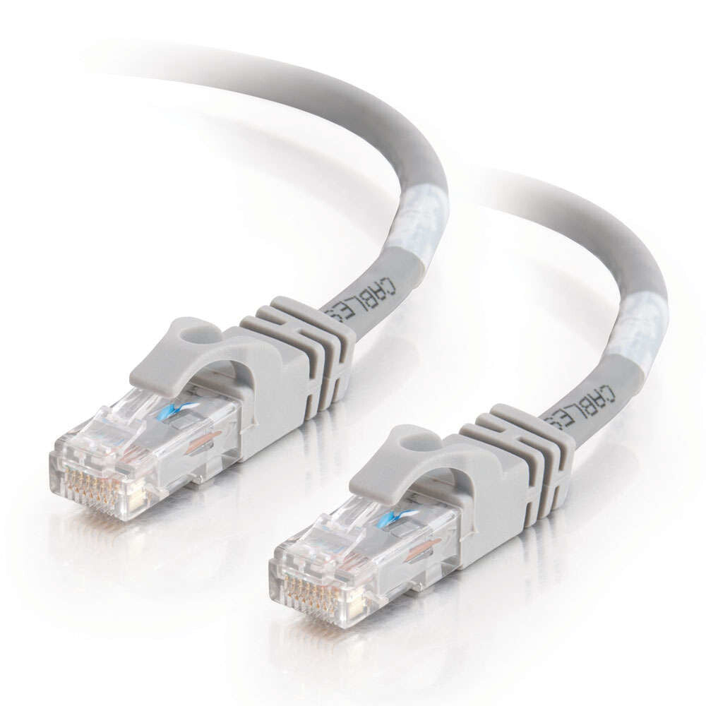 C2G Cat6, 12ft. networking cable Grey 3.66 m U/UTP (UTP)