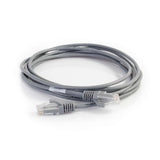 C2G 15ft (4.57m) Cat6 Snagless Unshielded UTP Slim Ethernet Network Patch Cable - Gray