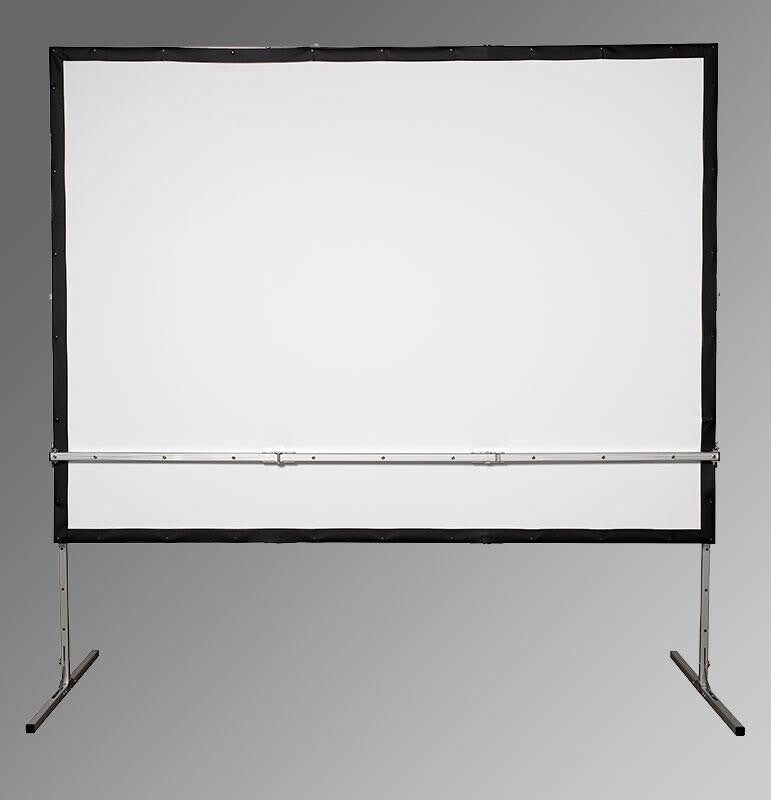 Draper Ultimate Folding Screen - Euro Format with Heavy-Duty Legs, 98", HDTV, CineFlex CH1200V