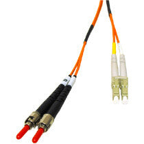 C2G 3m LC/ST Duplex 62.5/125 Multimode Fiber Patch Cable InfiniBand/fibre optic cable Orange