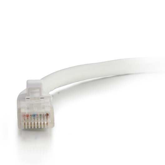 C2G 25ft Cat6a networking cable White 7.6 m U/UTP (UTP)