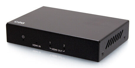 C2G 2-Port HDMI® Distribution Amplifier Splitter - 4K 60Hz