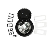 WIREMOLD 6ATC2PBK outlet box Black