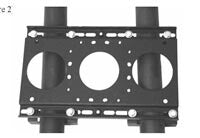 Chief Truss Clamp Kit Black