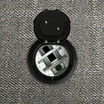 WIREMOLD 6ATC2BK outlet box Black