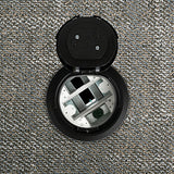 WIREMOLD 6ATC2BK outlet box Black