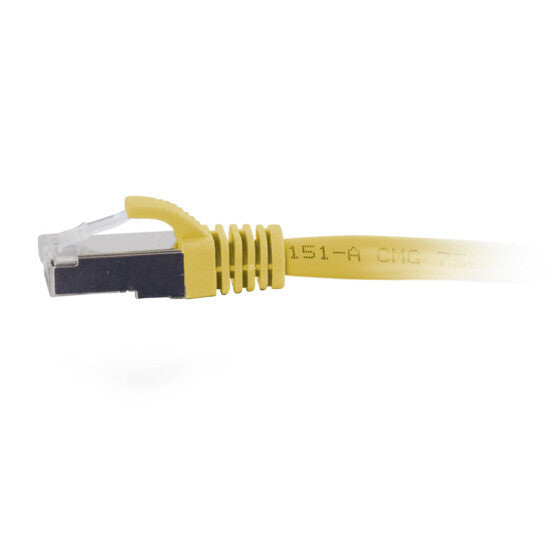 C2G 35ft Cat6a networking cable Yellow 10.7 m S/FTP (S-STP)