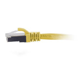 C2G 6ft Cat6a networking cable Yellow 1.8 m S/FTP (S-STP)