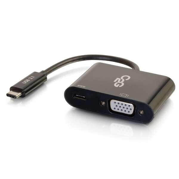 C2G 29533 USB graphics adapter 1920 x 1080 pixels Black