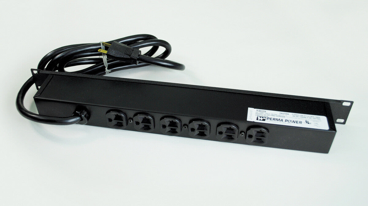 WIREMOLD R5BZ20X-15 power extension 4.6 m 6 AC outlet(s) Black