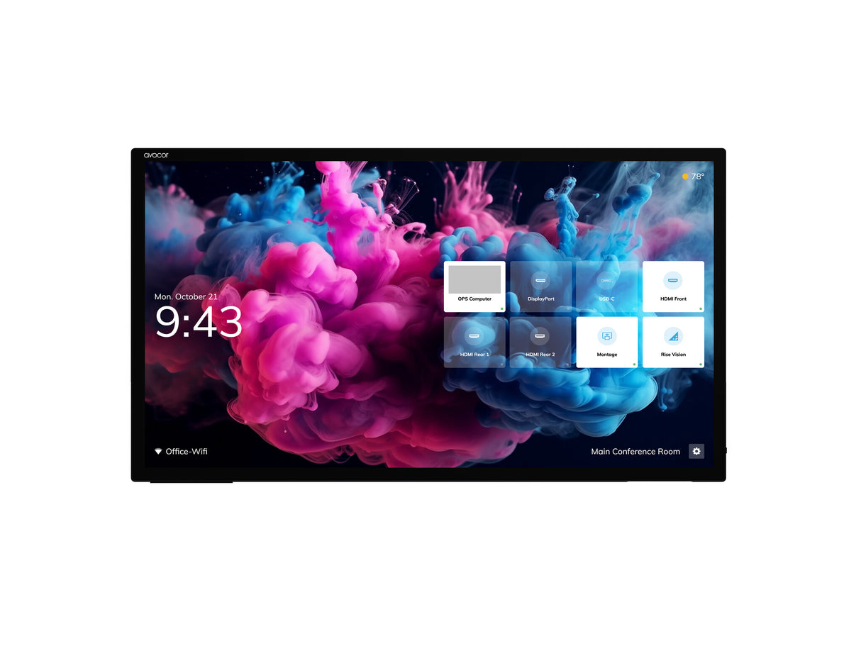 65in 4K PCAP Touch Technology Display