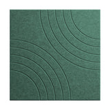 Middle Atlantic Focal Point TruTile TruTileTM Designs Acoustic Wall Tile in Cherry Red, Double Arc