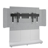 Middle Atlantic ForumTM Free-Standing 66" (3 Bay) Display Stand for (1) 81" 21:9 Ultra-Wide Display, Light Finish