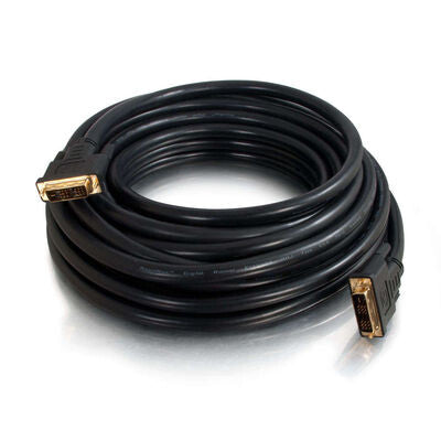 C2G 35ft (10.7m) Pro Series Single Link DVI-DTM Digital Video Cable M/M - In-Wall CL2-Rated