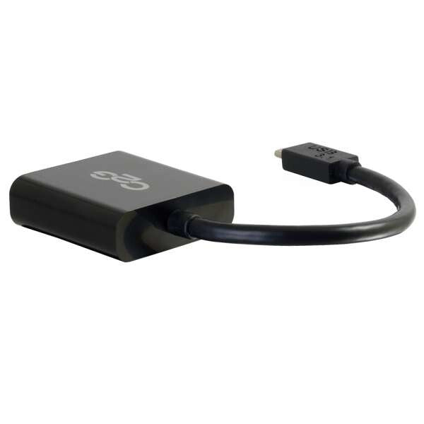 C2G USB-C® to DisplayPortTM Adapter Converter - 4K 30Hz - Black