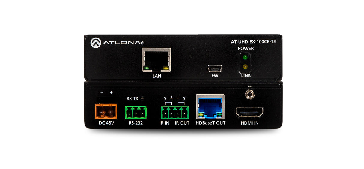 Atlona UHD-EX-100CE-TX AV transmitter Black