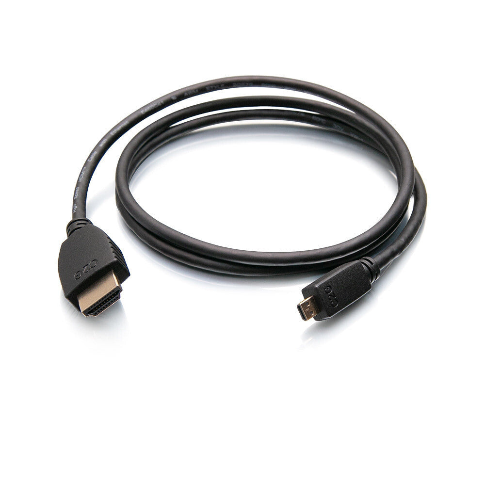 C2G 10ft (3m) Standard Speed HDMI® to Micro HDMI Cable with Ethernet - 1080p
