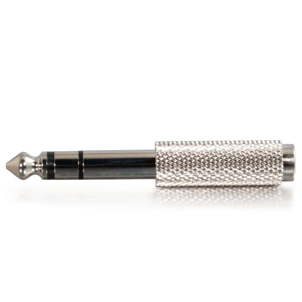 C2G 6.3mm (1/4in) Stereo Male to 3.5mm Stereo Female Adapter