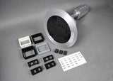 WIREMOLD AV3CTCAA outlet box accessory Black, Silver 1 pc(s)