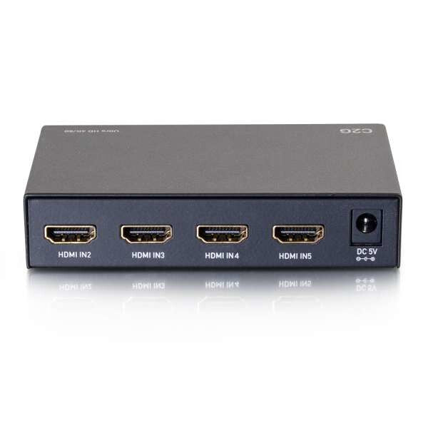 C2G ULTRAHD HDMI SELECTOR SWCH 5X1 4K