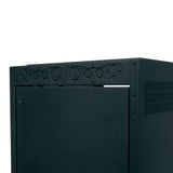 Middle Atlantic 21 RU ERK Series Rack, 25 Inches Deep, Knockdown