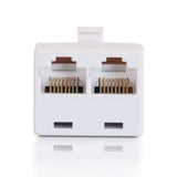 C2G RJ45 8-pin Modular T-Adapter