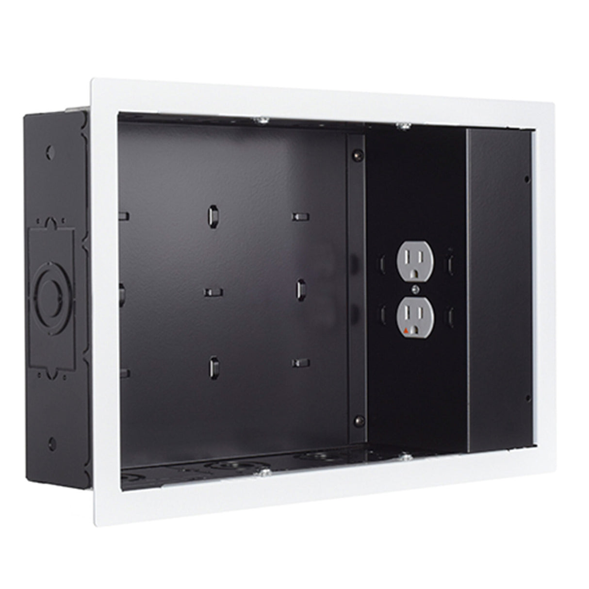 Chief Proximity® In-wall Storage Box with 2 Receptacle Filter & Surge-PAC525FWP2