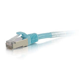 C2G 35ft Cat6a networking cable Aqua colour 10.7 m S/FTP (S-STP)