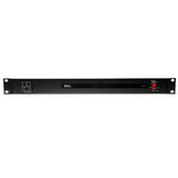 Middle Atlantic Rackmount Power, 9 Outlet, 15A, Basic Surge Protection - 9 ft Cord