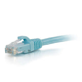 C2G 7ft (2.1m) Cat6a Snagless Unshielded UTP Ethernet Network Patch Cable - Aqua