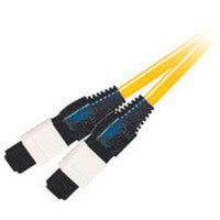 C2G 50m MTP 9/125 Plenum-Rated Single-Mode Fiber Assembly Ribbon Cable InfiniBand/fibre optic cable Yellow