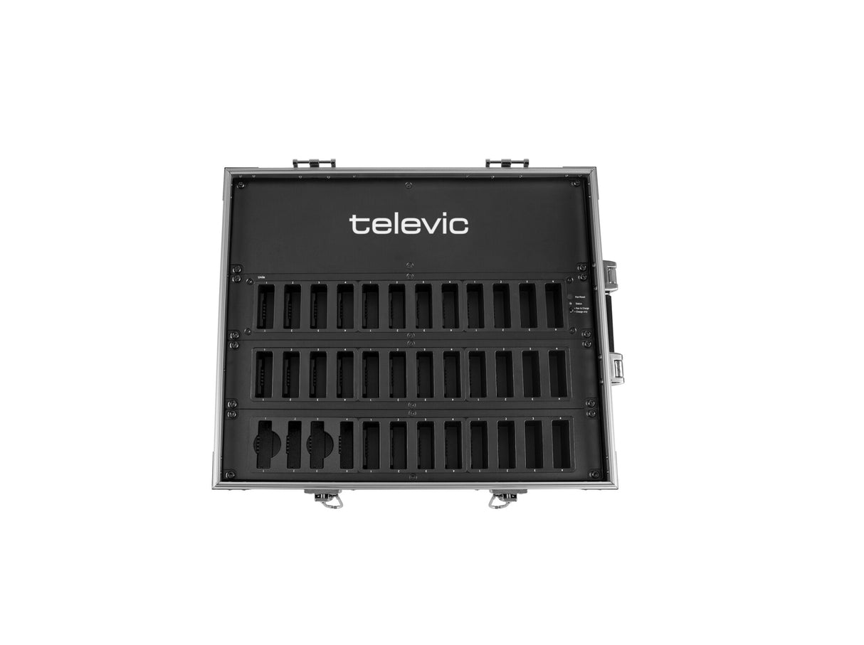 Televic Unite CC-36/2 equipment case Flight case Grey