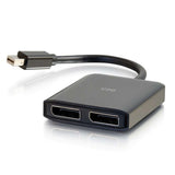C2G Mini DisplayPortTM 1.2 to Dual DisplayPortTM MST Hub - 4K