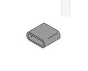 Middle Atlantic Products Ladder End Caps 12 pieces