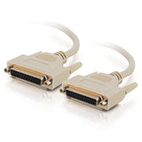 C2G 3ft (0.9m) DB25 F/F Serial RS232 Extension Cable