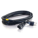 C2G 25ft (7.6m) 18 AWG Universal Power Cord (NEMA 5-15P to IEC320C13)