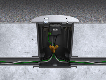 WIREMOLD 881 cable trunking system accessory Fixture box