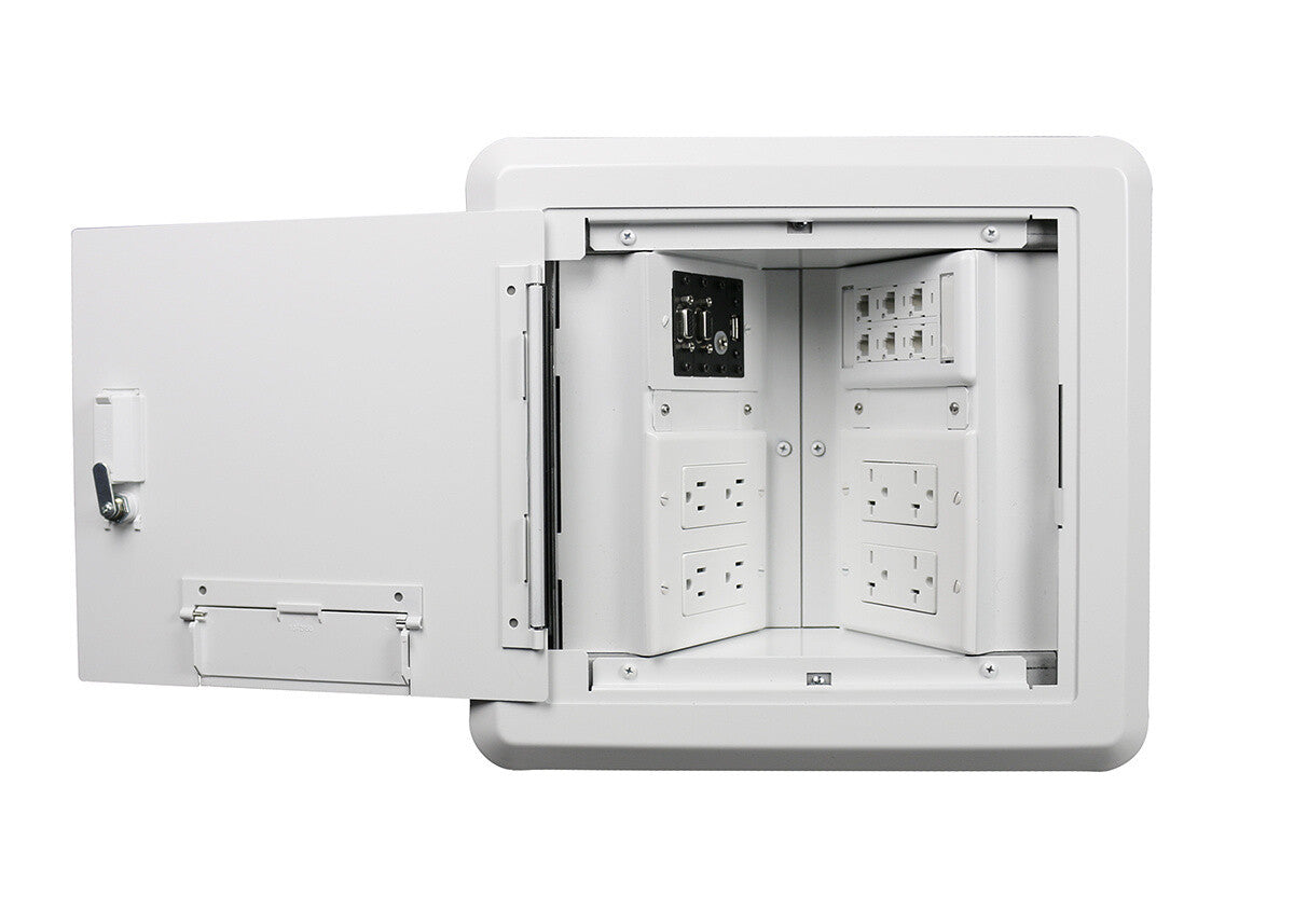 WIREMOLD EHWB8-BK outlet box White