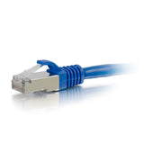 C2G 6" Cat6a networking cable Blue 0.15 m U/FTP (STP)