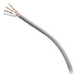 C2G 1000ft (304.8m) TAA-Compliant Cat6 Bulk Unshielded (UTP) Ethernet Network Cable with Solid Conductors-Plenum CMP-Rated - Gray
