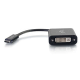 C2G USB-C® To DVI-D Video Adapter Converter - Black