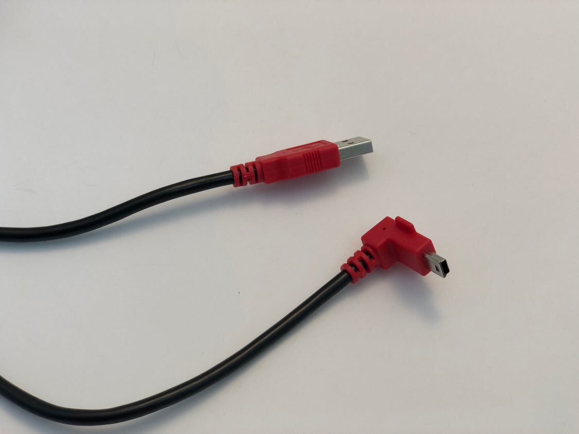 Mimo CBL-CP-USBP USB cable USB 2.0 3 m USB A Mini-USB B Black, Red