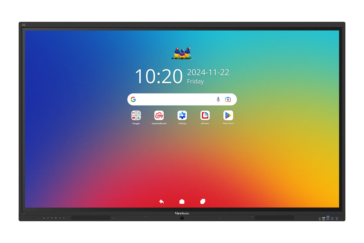 Viewsonic IFP7541 interactive whiteboard 190.5 cm (75") 3840 x 2160 pixels Touchscreen