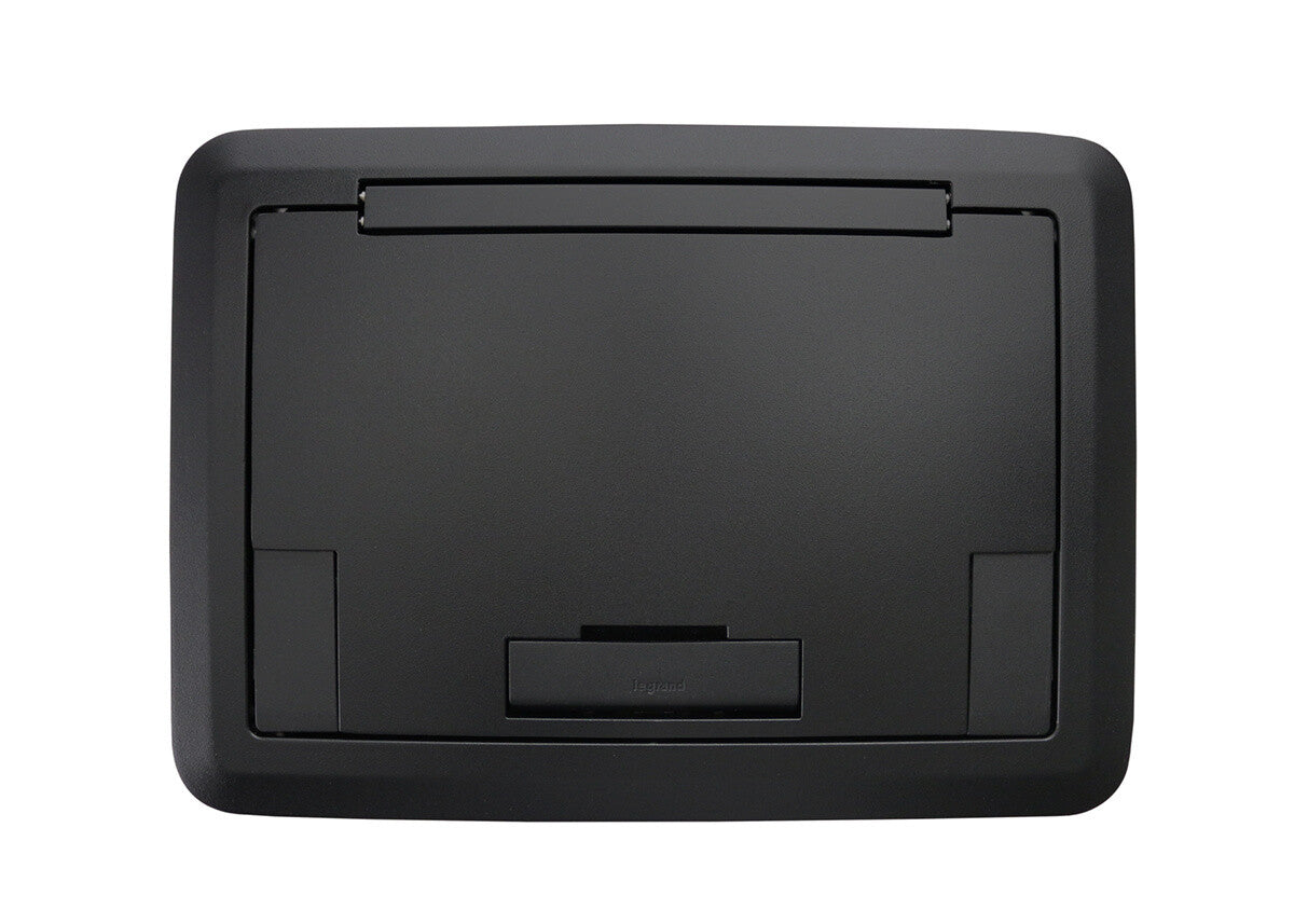 WIREMOLD EFB45BTCBK outlet box Black